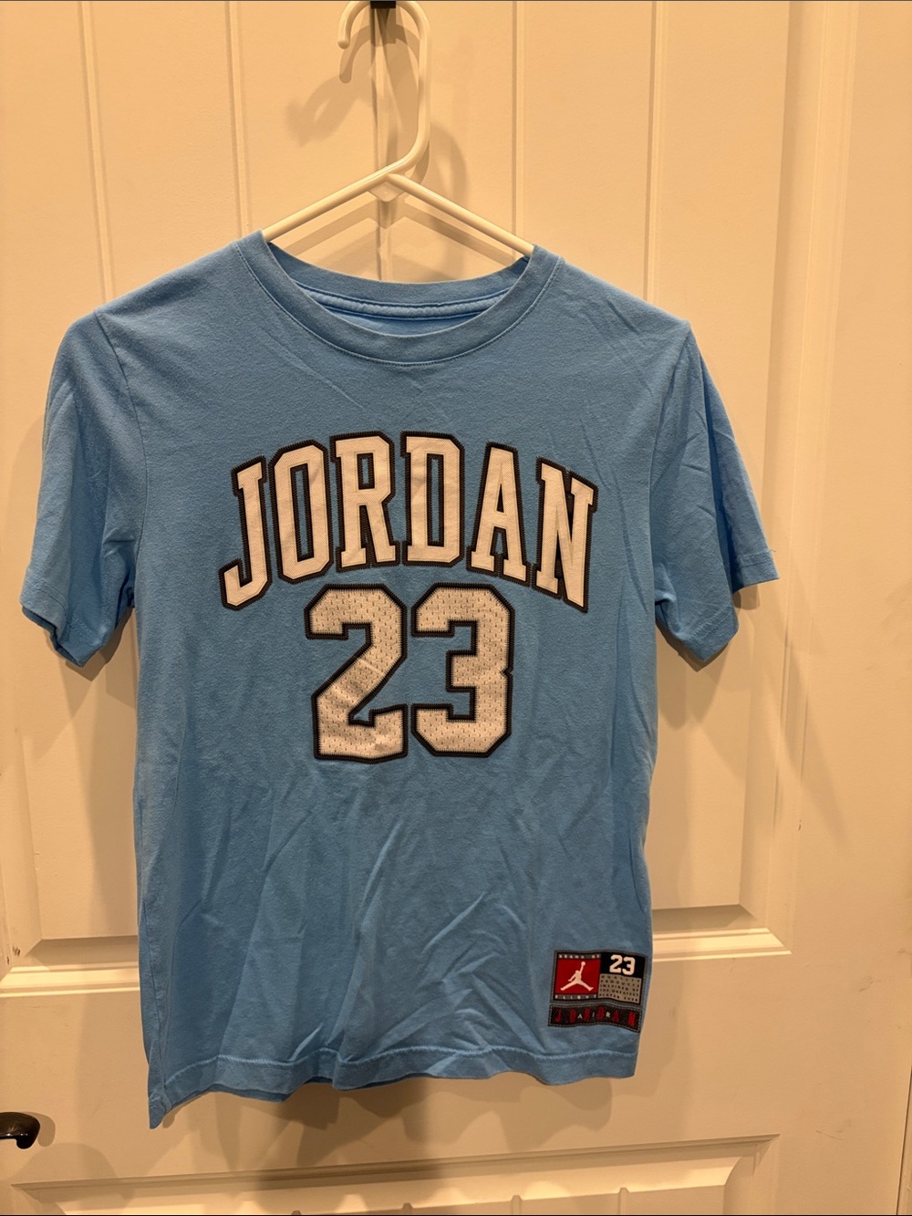 Jordan boy's Light Blue 23 Graphic Tee